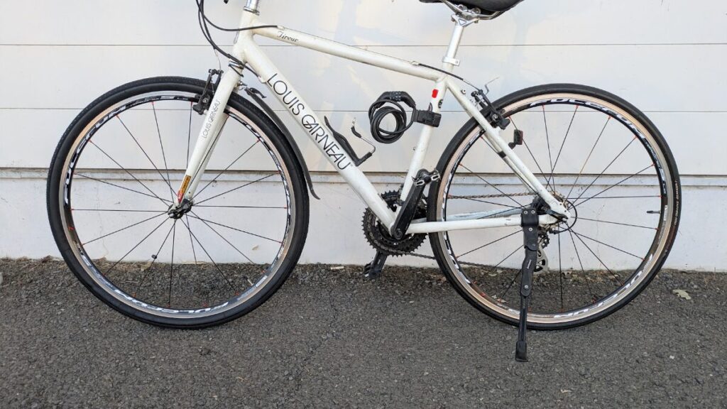 28cタイヤと38cタイヤのタイヤ外周長さの違い