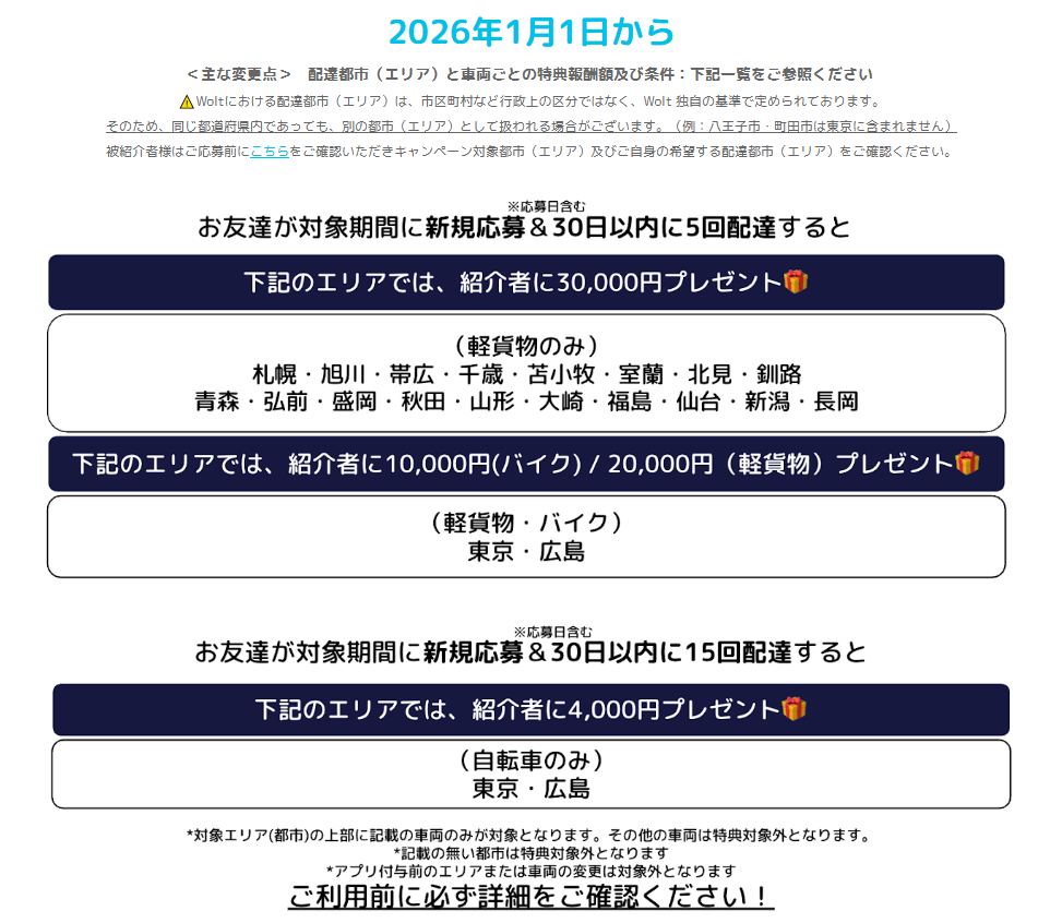2026年1月1日からのキャンペーン内容